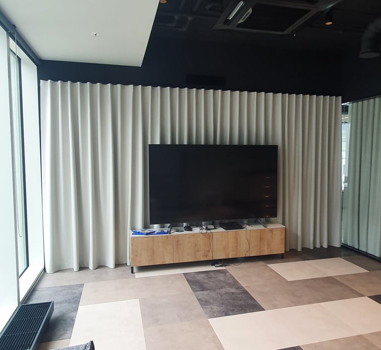 akustiniu užuolaidu pertvaros