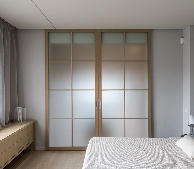 Miegamojo sienų apdaila