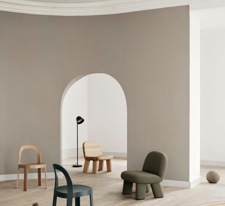 stilingos kedes interjere