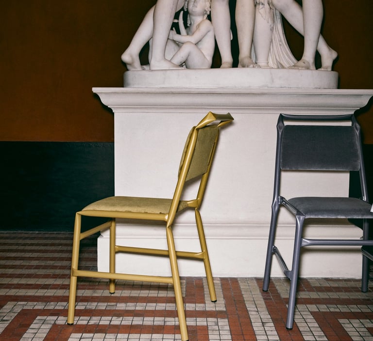 lankstyto aliuminio remo kede