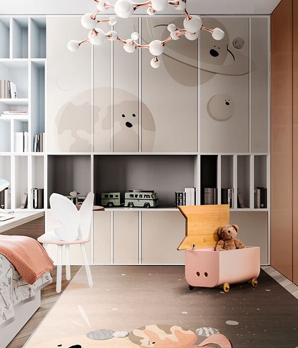 kilimai vaiko kambariui