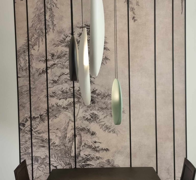 Japoniško stiliaus sienų danga