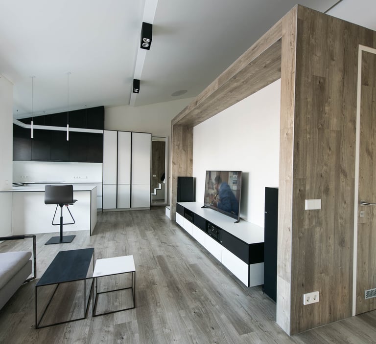 vinilo lenteles ant sienu