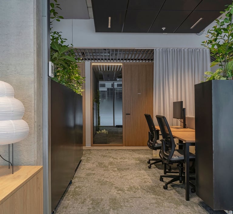 Akustinės dieninės užuolaidos