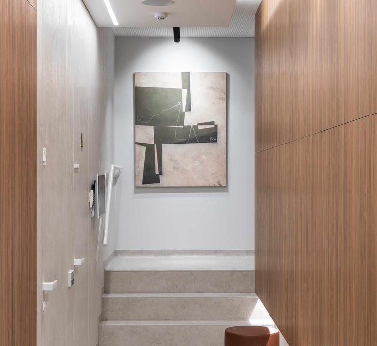 Odontologijos klinikos grindys