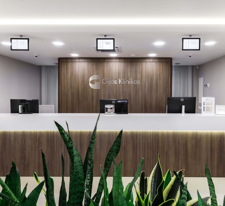 Gijos klinikos interjeras