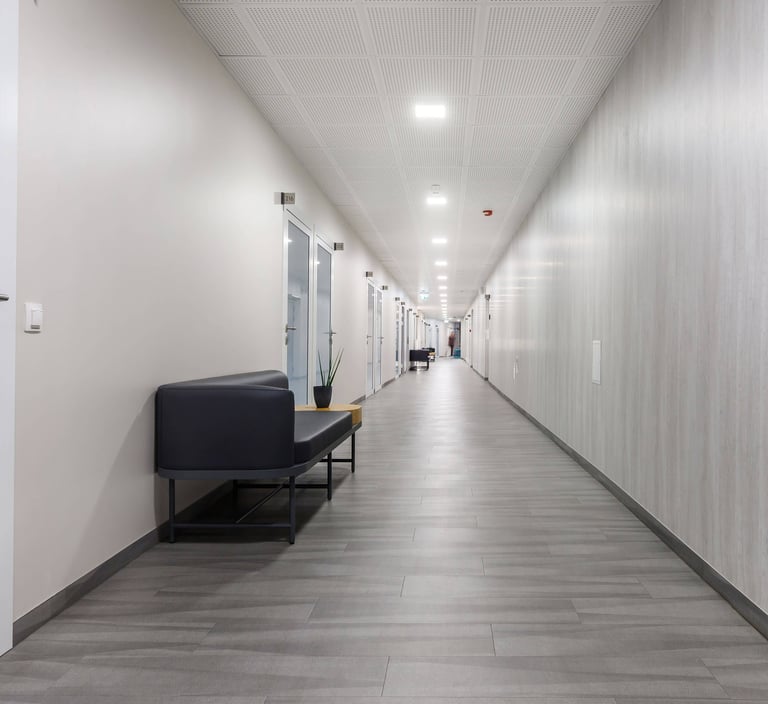 Vinilinė grindų danga medicinos įstaigoms