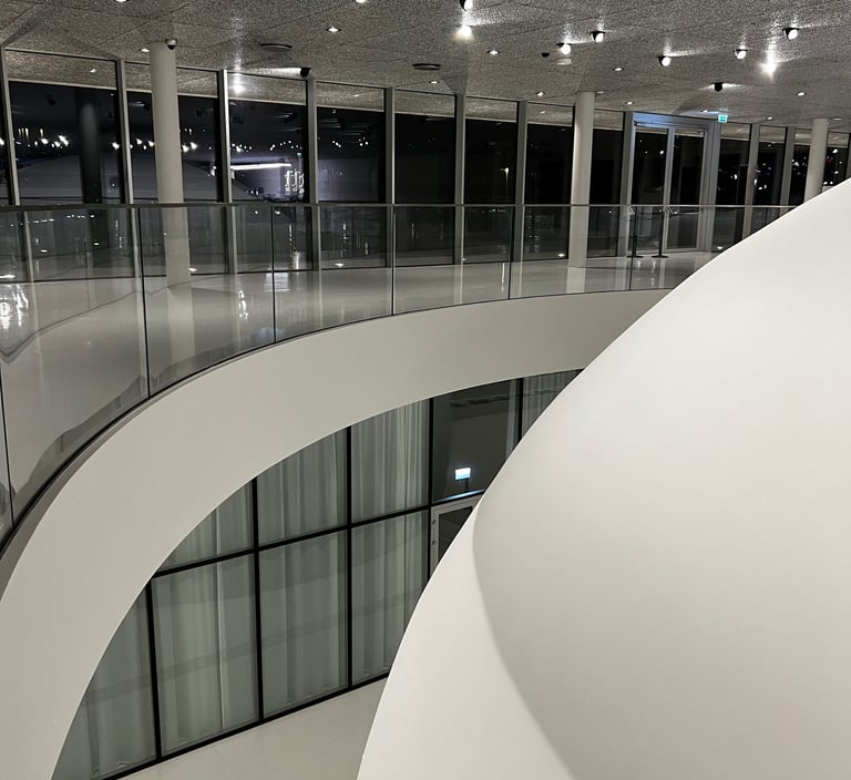 Aido suvaldymas su dieninėmis akustinėmis užuolaidomis