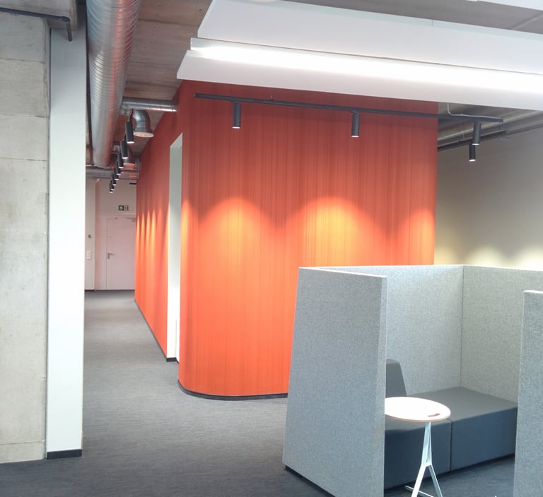 dekoratyvus ir stiprus pavirsiai biur