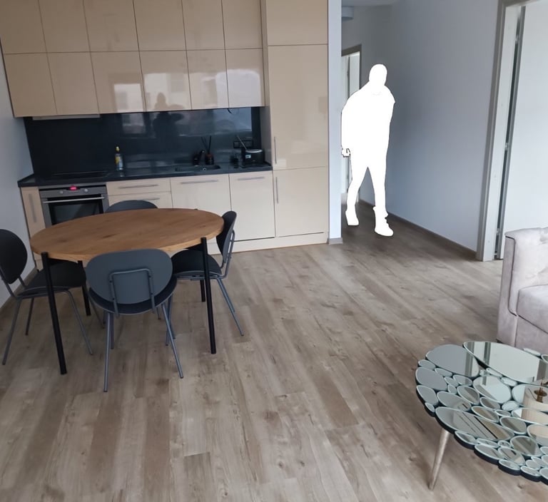 vinilo grindys su užraktu