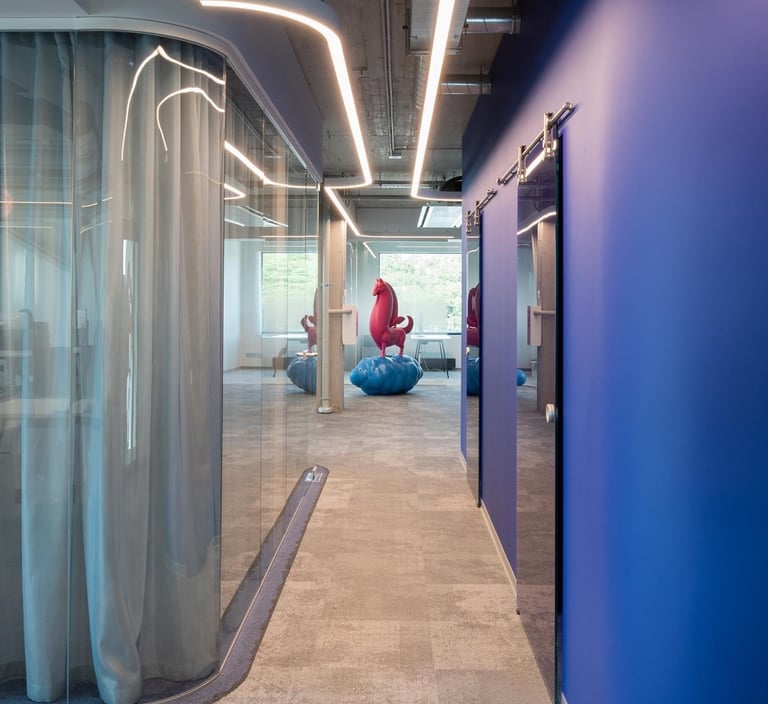 akustikos sprendimai biurui