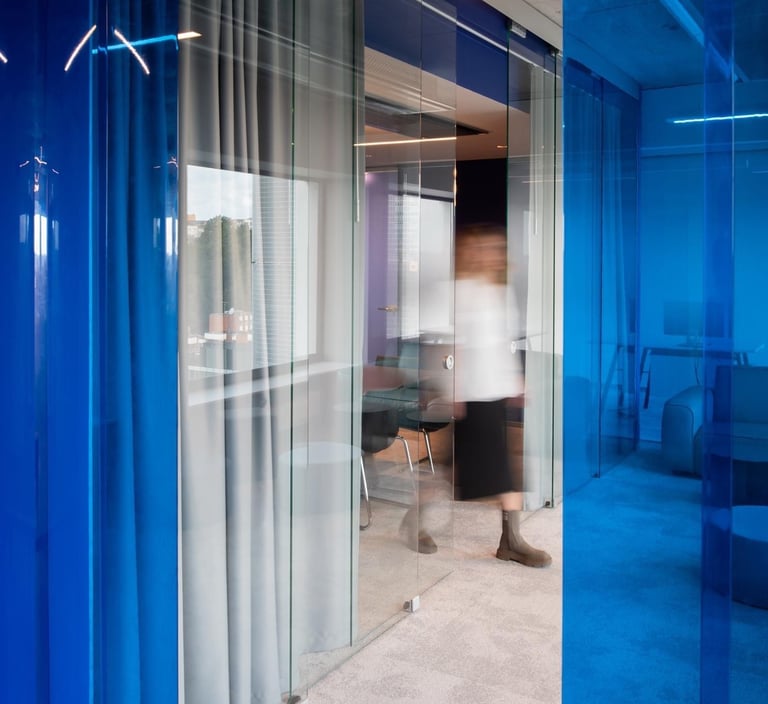 akustines naktines uzuolaidos biurui