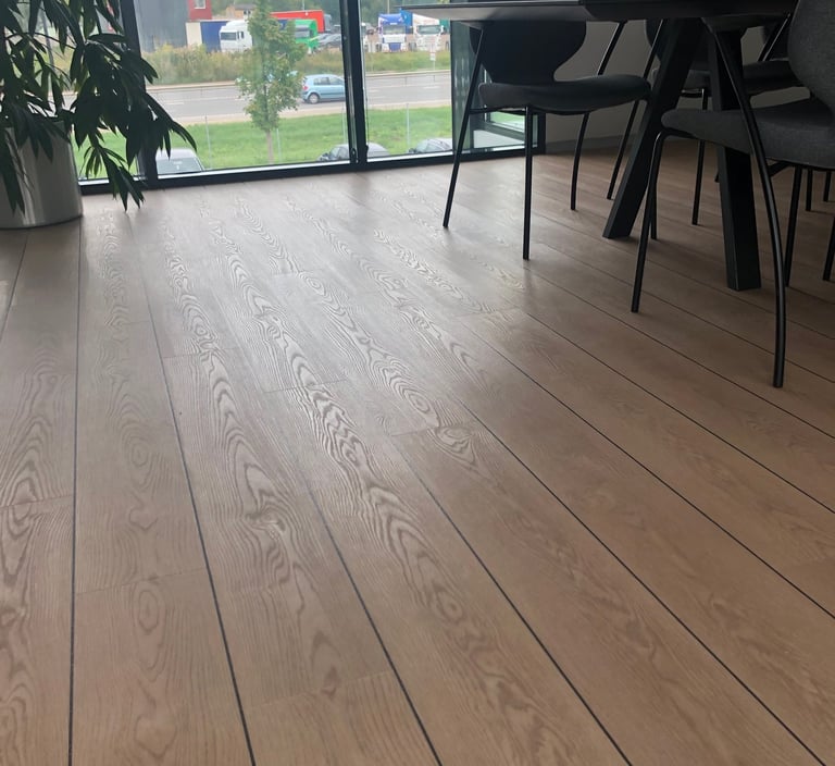 Barrel Oak vinilines grindys su intarpais