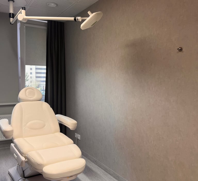 Vinilinė sienų danga medicinos paskirties patalpoms