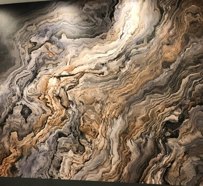 spauda ant sienu dangu