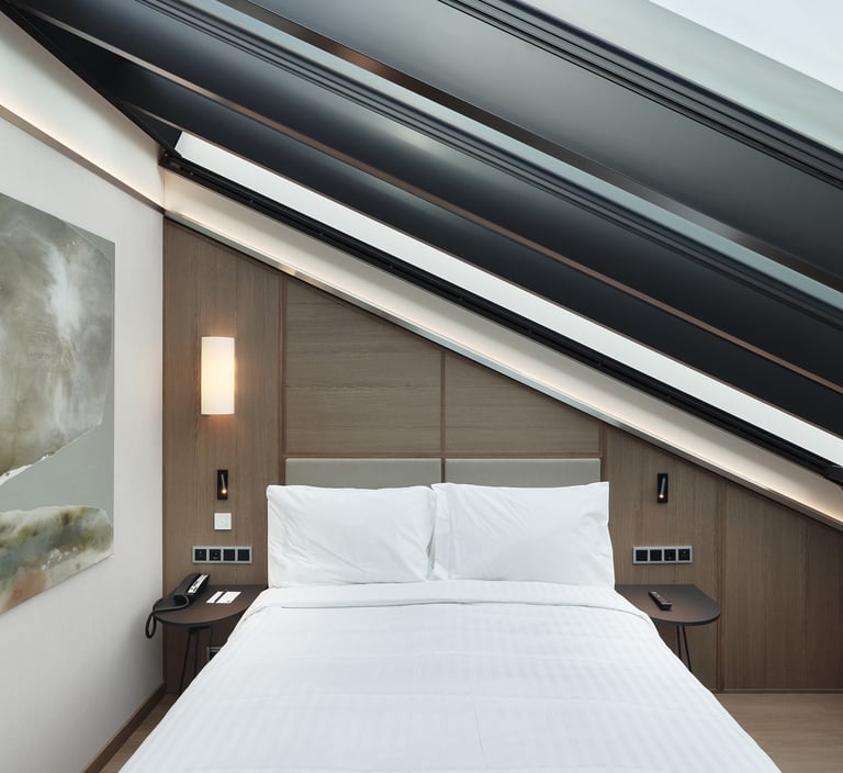 Vinilinė sienų danga viešbučiams