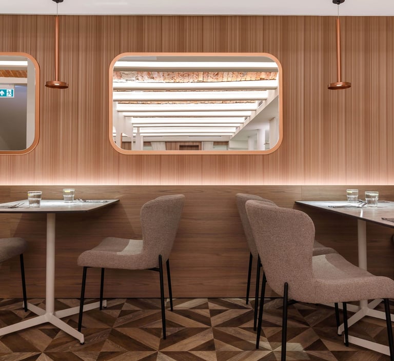 Amtico Gatsby Square vinilinių grindų dizainas