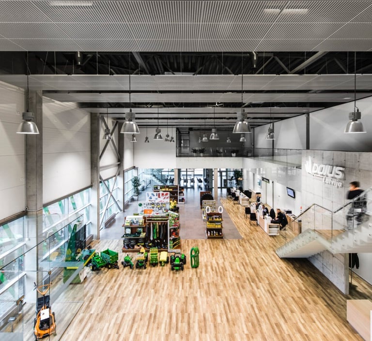 LVT grindys intensyviam naudojimui