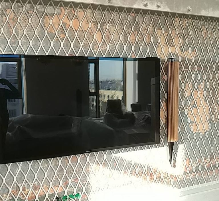 metalinio tinklo siena