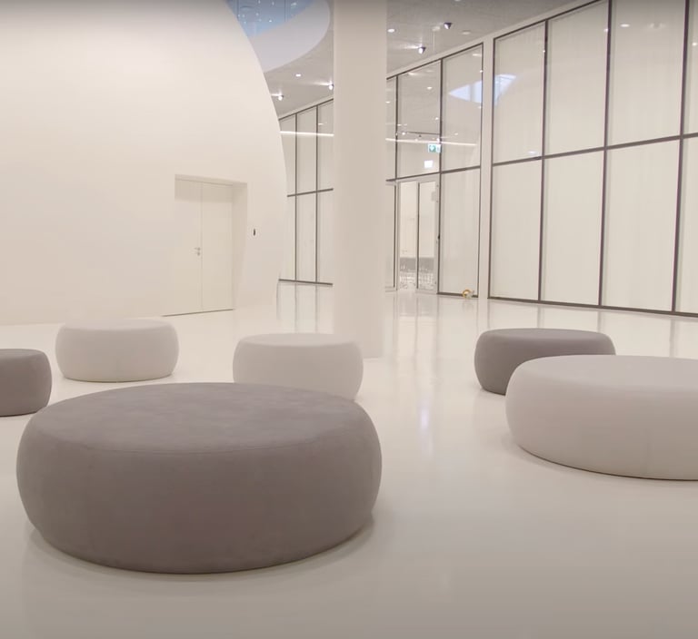 Akustinių audinių pristaikymas interjeruose