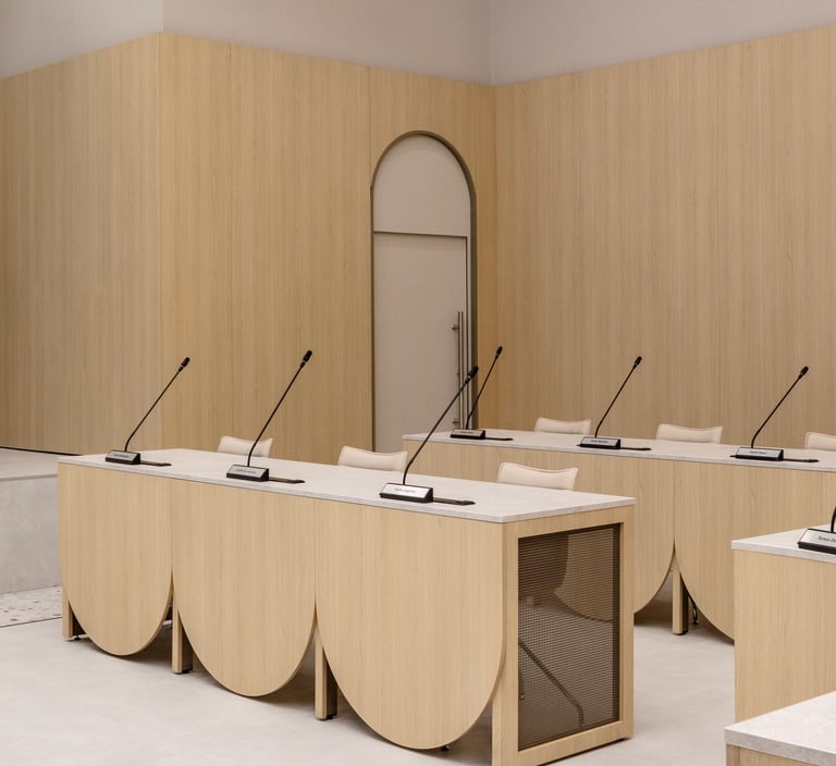 Apdailos medžiagos visuomeniniam interjerui