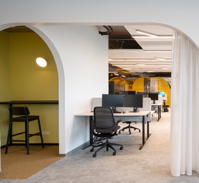 Akustiniai sprendimai biurams