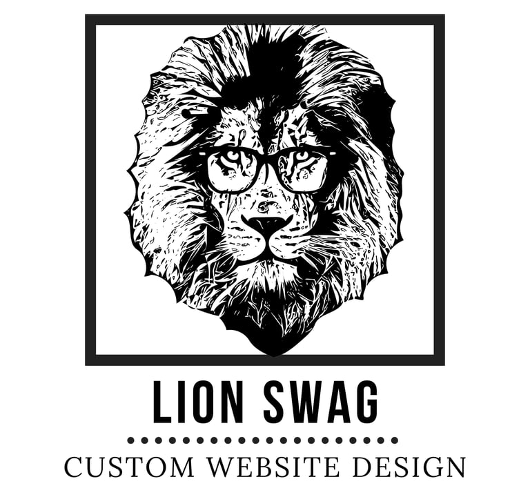 Lion Swag custom website design company Kansas Wichita Hutchinson Newton