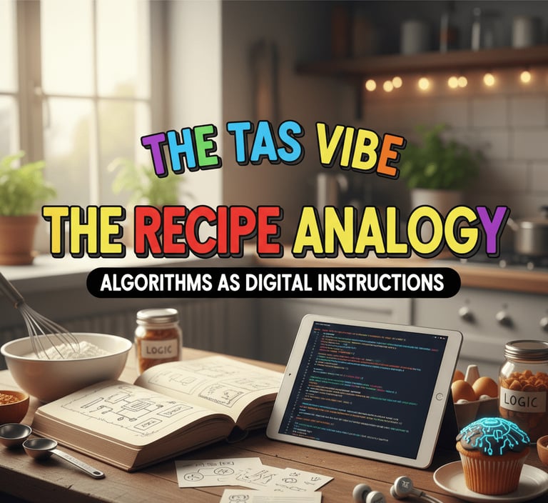 The Recipe Analogy – Algorithms as Digital Instructions