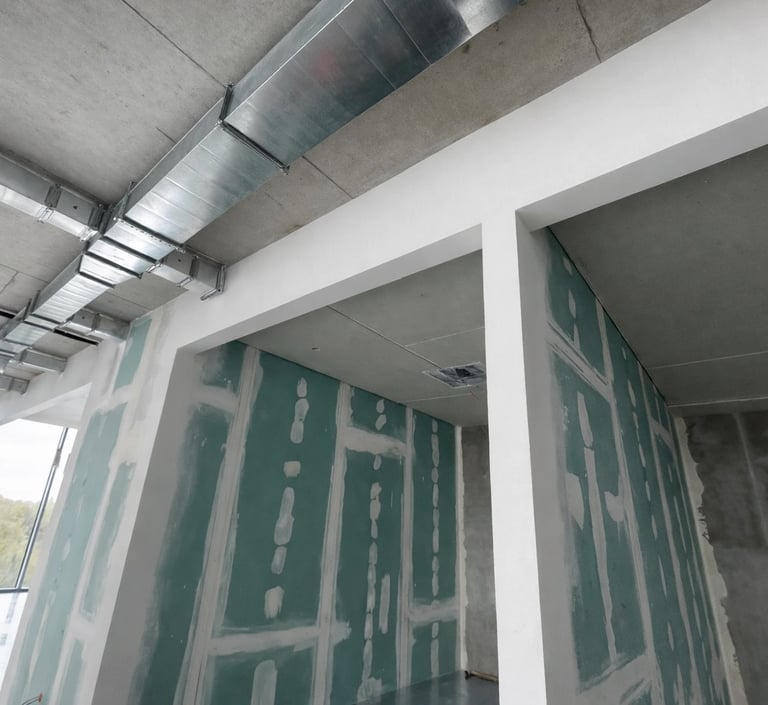 Pregradni zid i plafoni