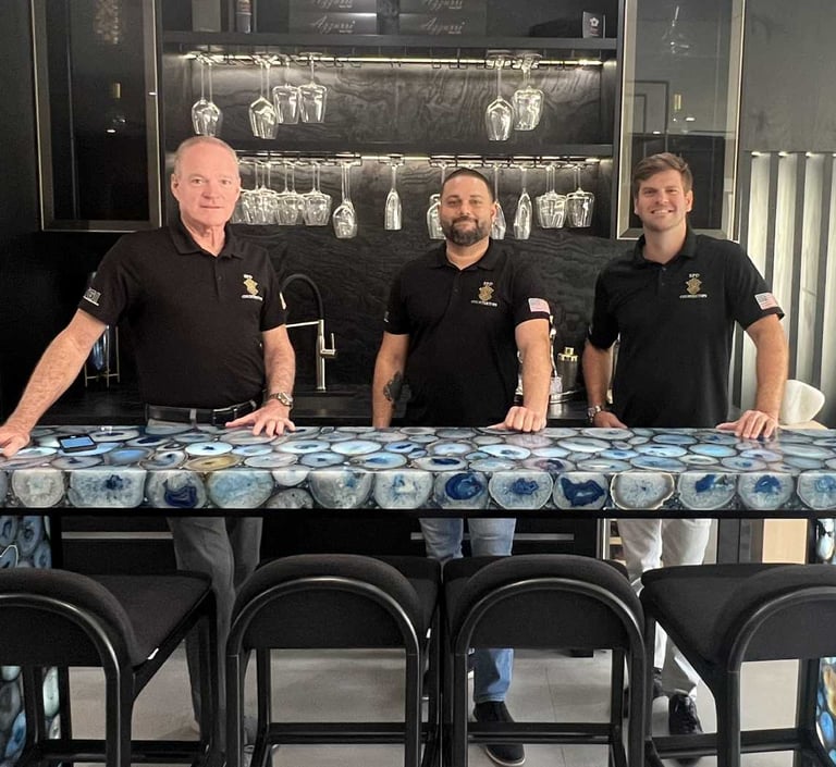 SPD Countertop Team at Showroom in Naples, Florida