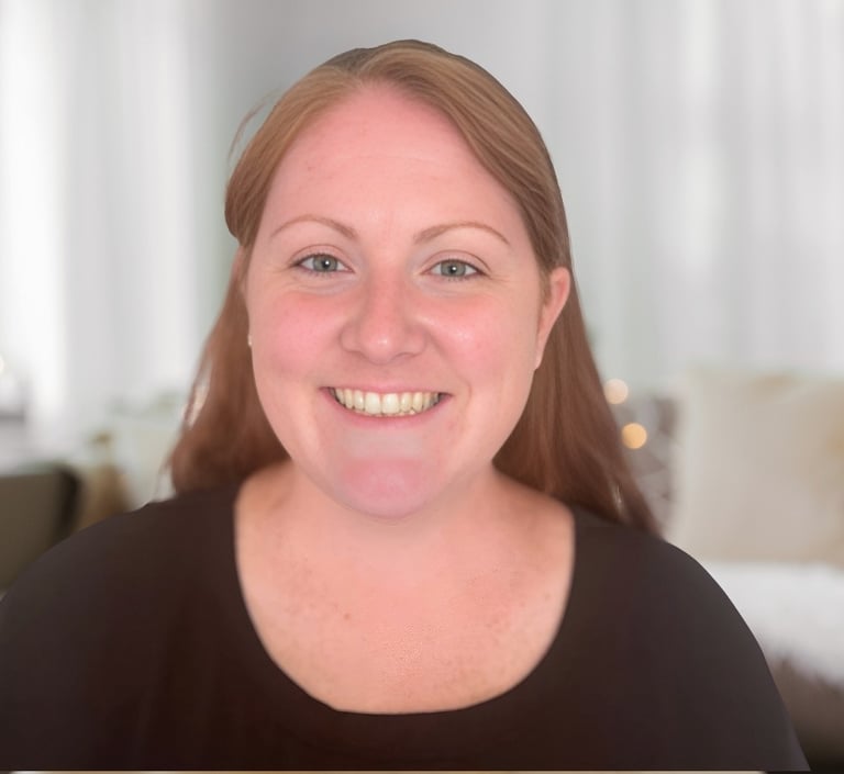 a woman with a laptop computer and a laptop