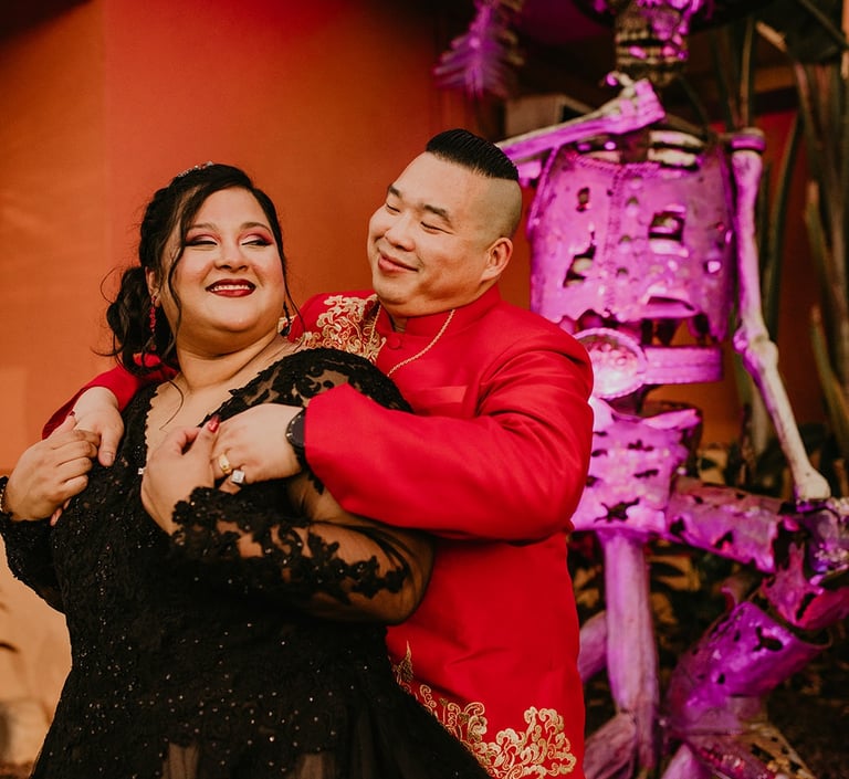 Traditional Attire Couple