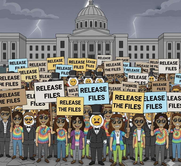 "Release the Files" to Radio Silence: The MAGA Flip on Epstein and the Pedophile Protection Racket 