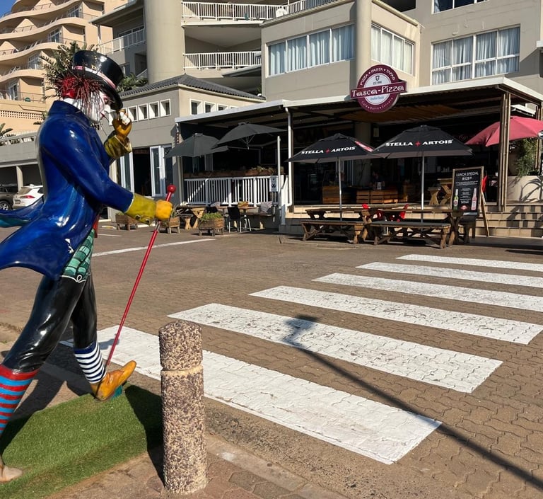 Restaurants next to Umdloti self catering holiday studio