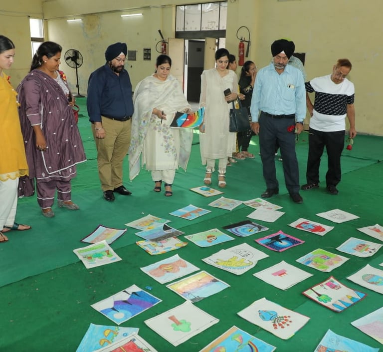 art competition judge guvinderpal singh