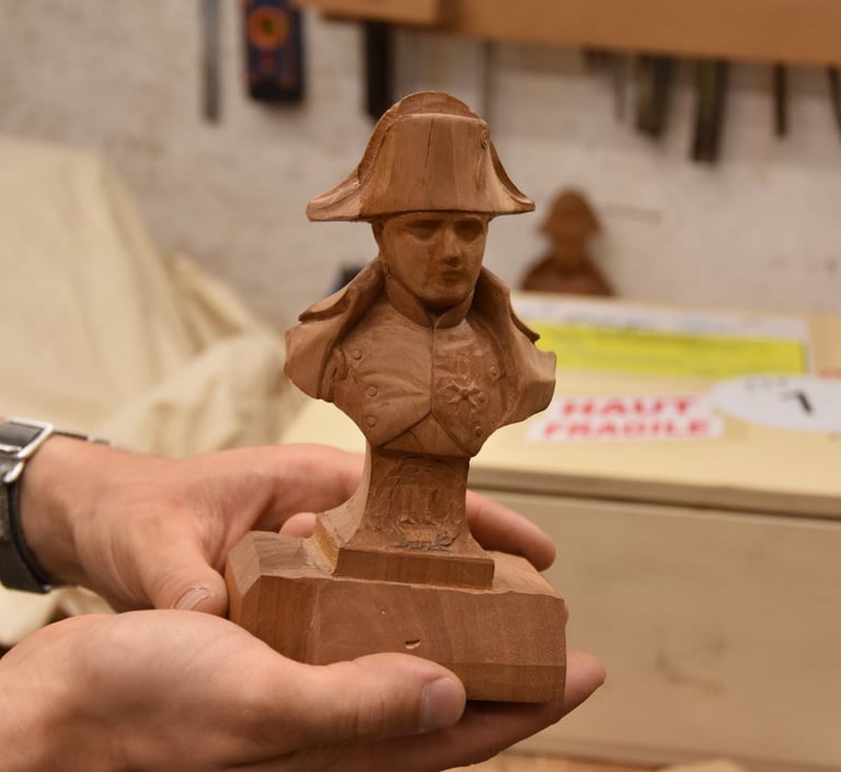 Sculpture napoleon thiriat Aubin 