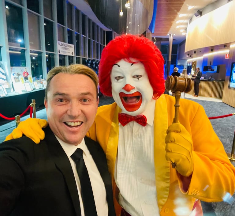 Craig Rosie best benefit charity auctioneer Los Angeles