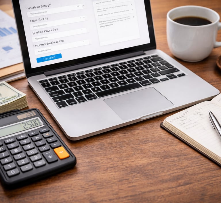 Salary  Hourly Pay Calculator_cleareveryday.com