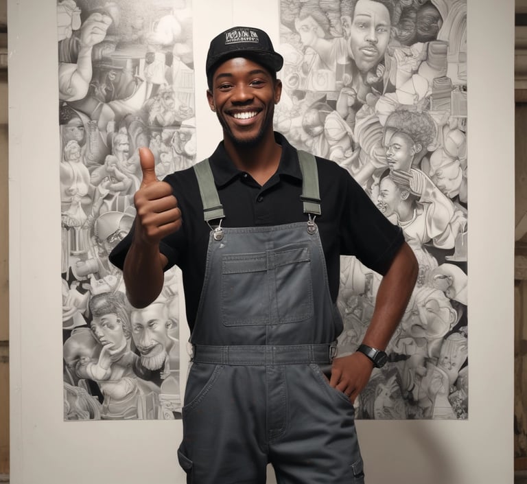 An elegant office space featuring a custom CNC-printed floor design.