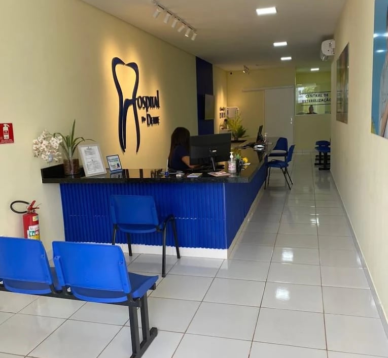 recepção da clínica hospital do dente lem