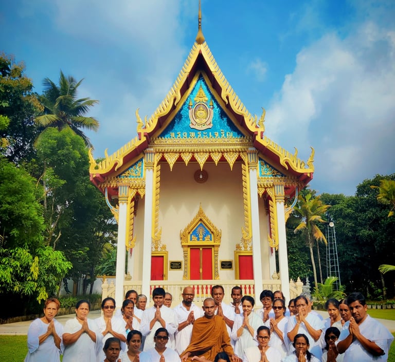 a monk in a white robe and a monk in a white robe