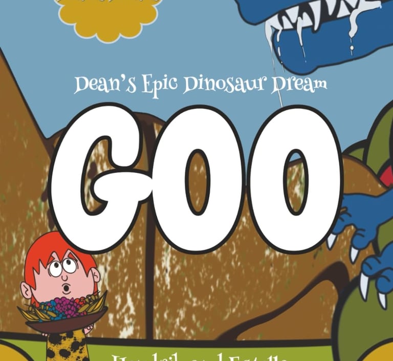 Goo deans epic dinosaur dream book cover