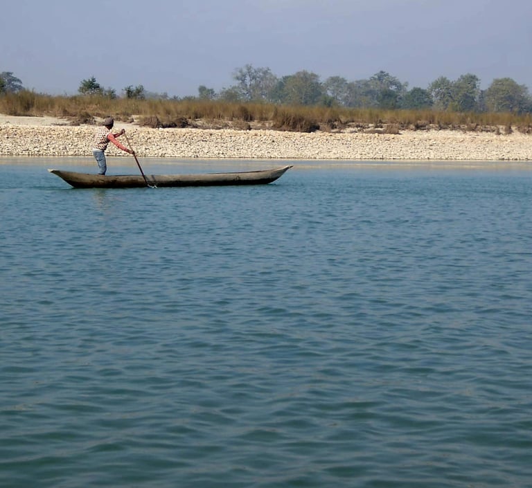 fisherman of the Mohana River