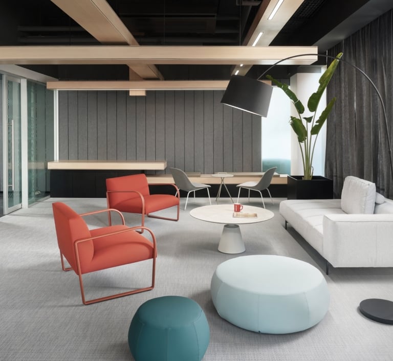 Specialized in woven vinyl floors for commercial use