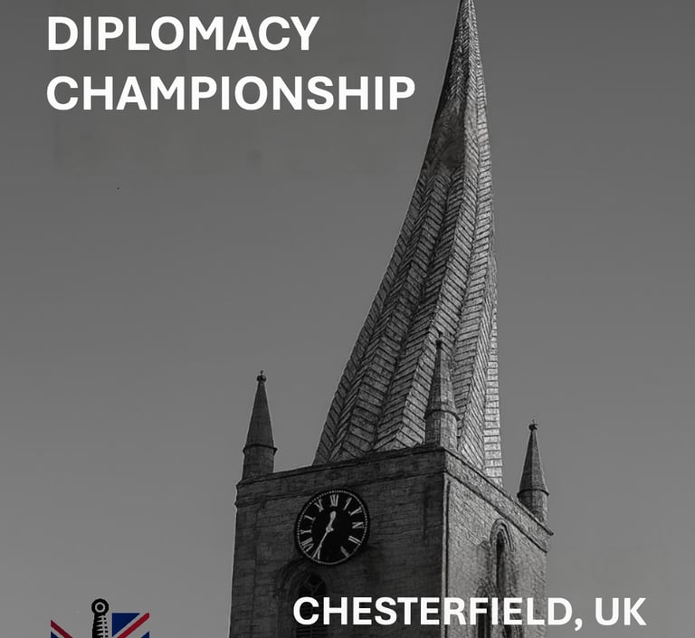 European Diplomacy Championships 2026 Chesterfield UK