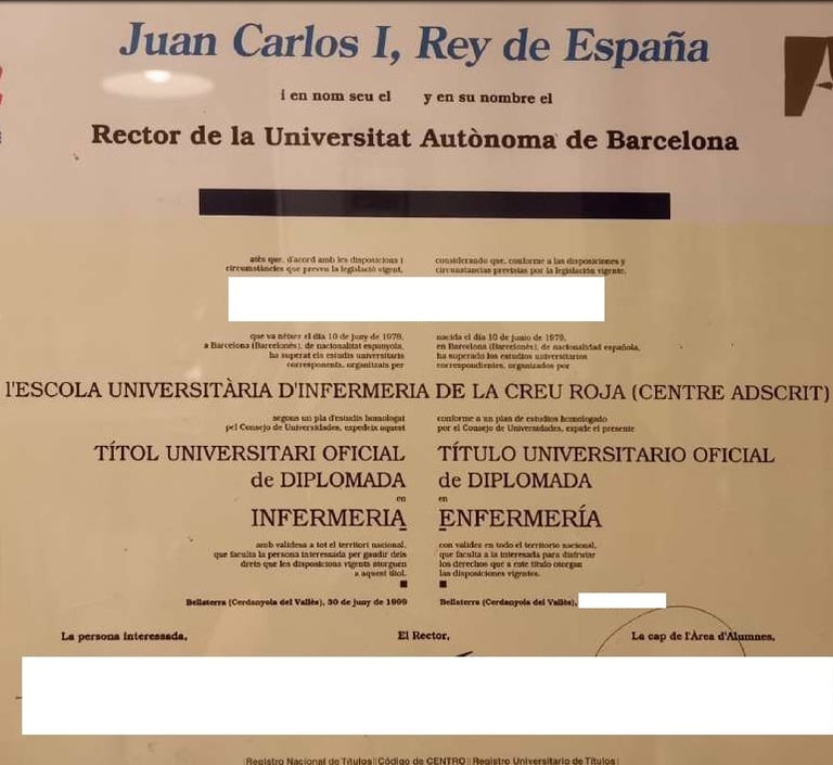Traducción Jurada Diplomatura española