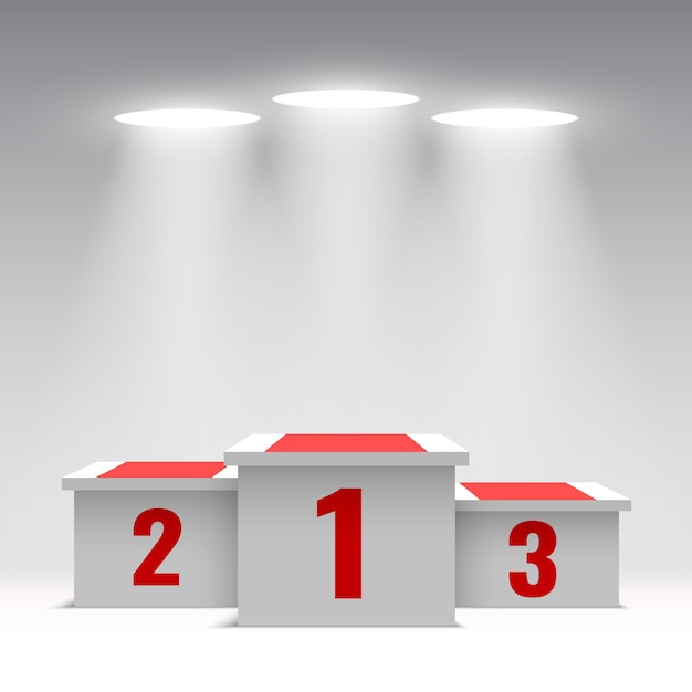 competition poidium is always ranked the same but not always means the same