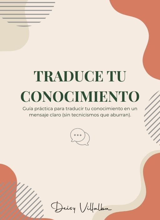 Un ebook para que sepas traducir tu conocimiento. Descarga gratis