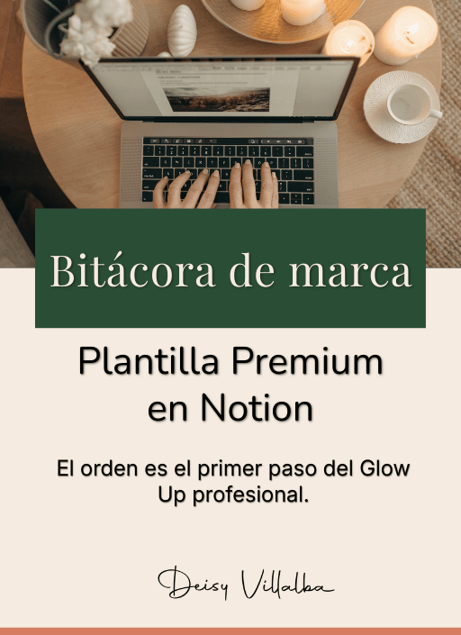 Con esta plantilla de Notion podrás poner orden a tu marca de manera Fácil