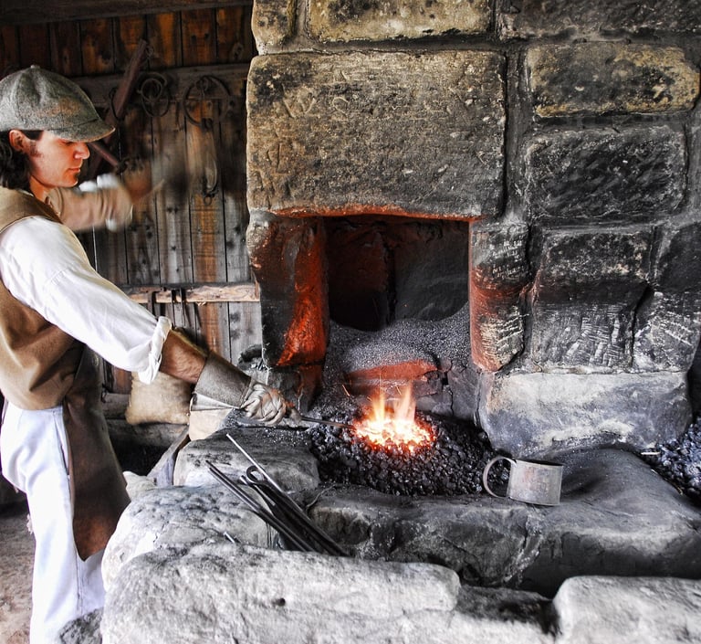 Kelowna fathers collaborating on practical skills in Men’s Foundry workshop